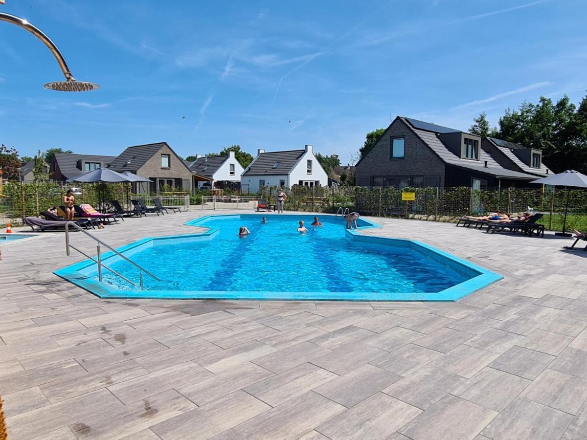 Bungalow 82 Op Recreatiepark De Wielen Sint Maarten Dış mekan fotoğraf